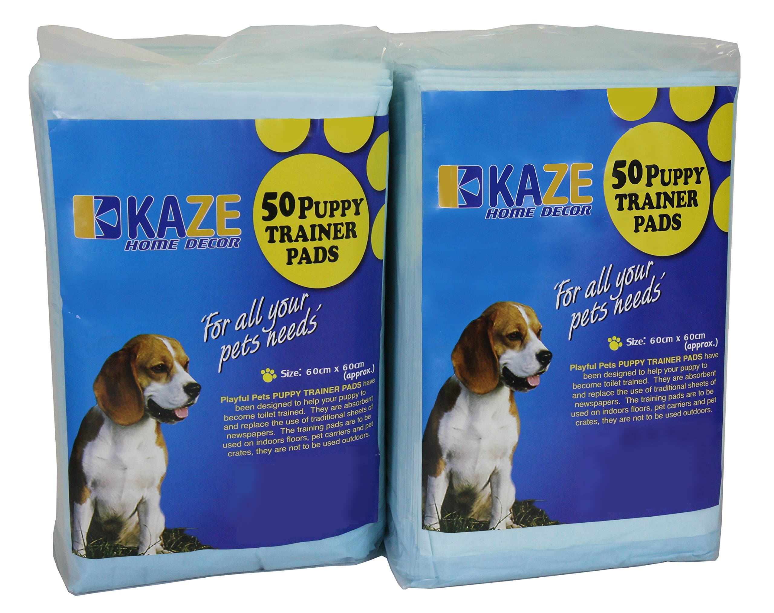 KAZE Training Pads 100-count, 23-inch by 23-inch