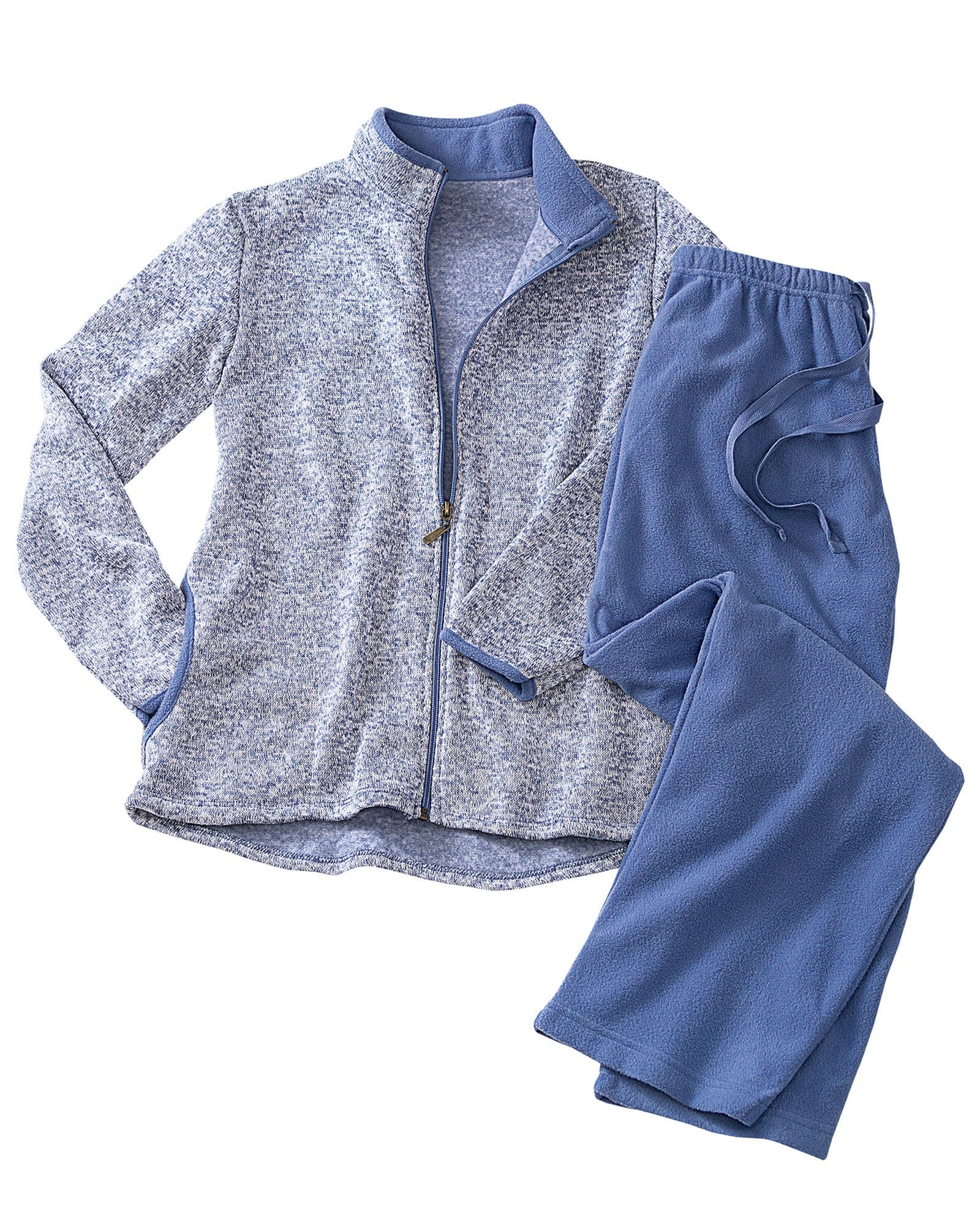 Stan Herman Sweater & Fleece Lounge Set