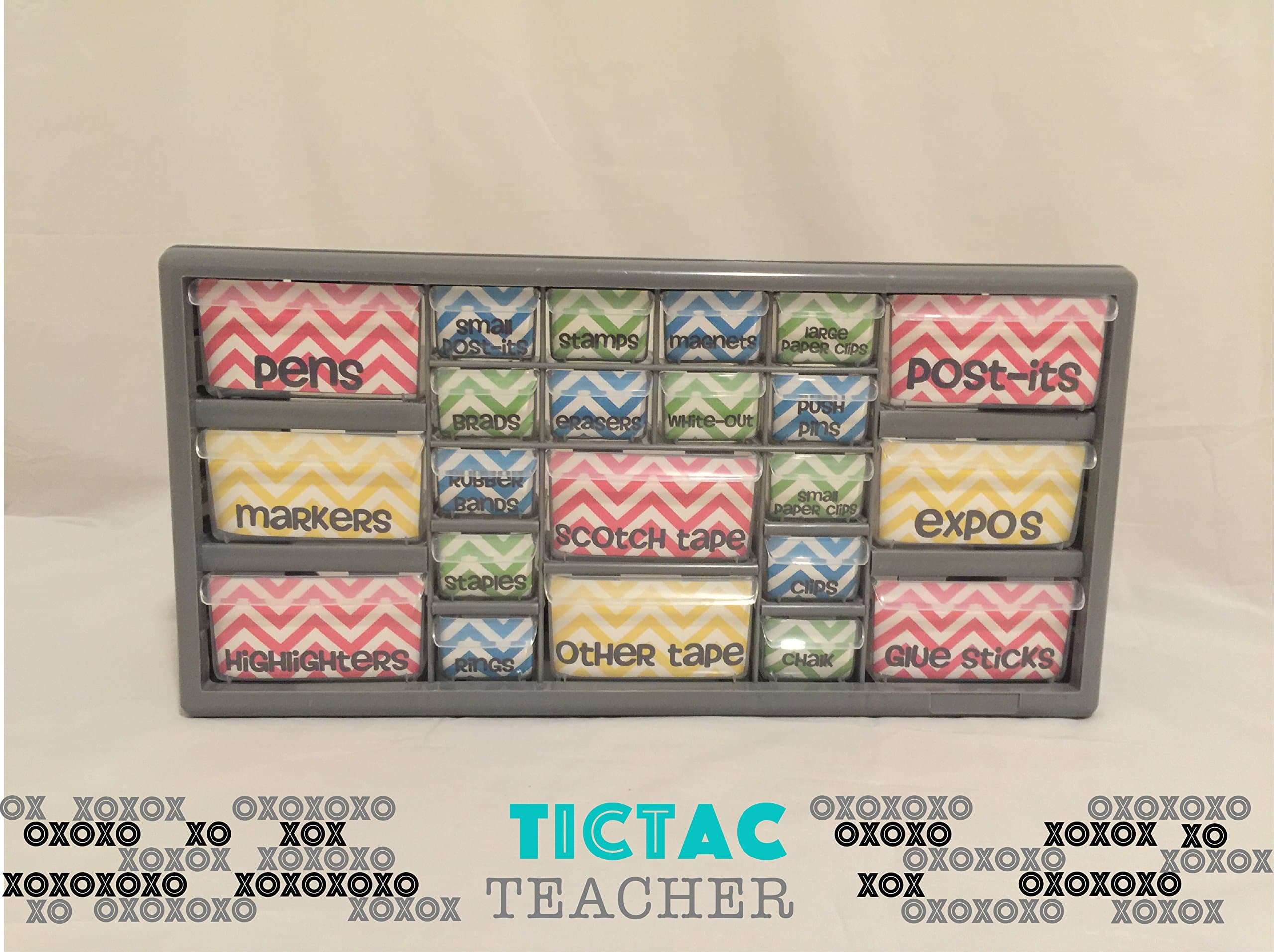 TicTacTeacher 22 Drawer - Office Supply Toolbox
