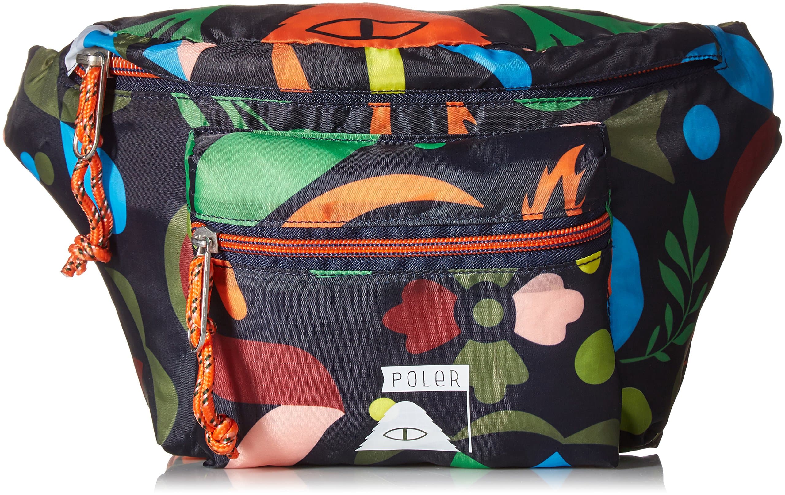 Poler Outdoor Stuff Stuffable Fanny Pack Navy Rainbro