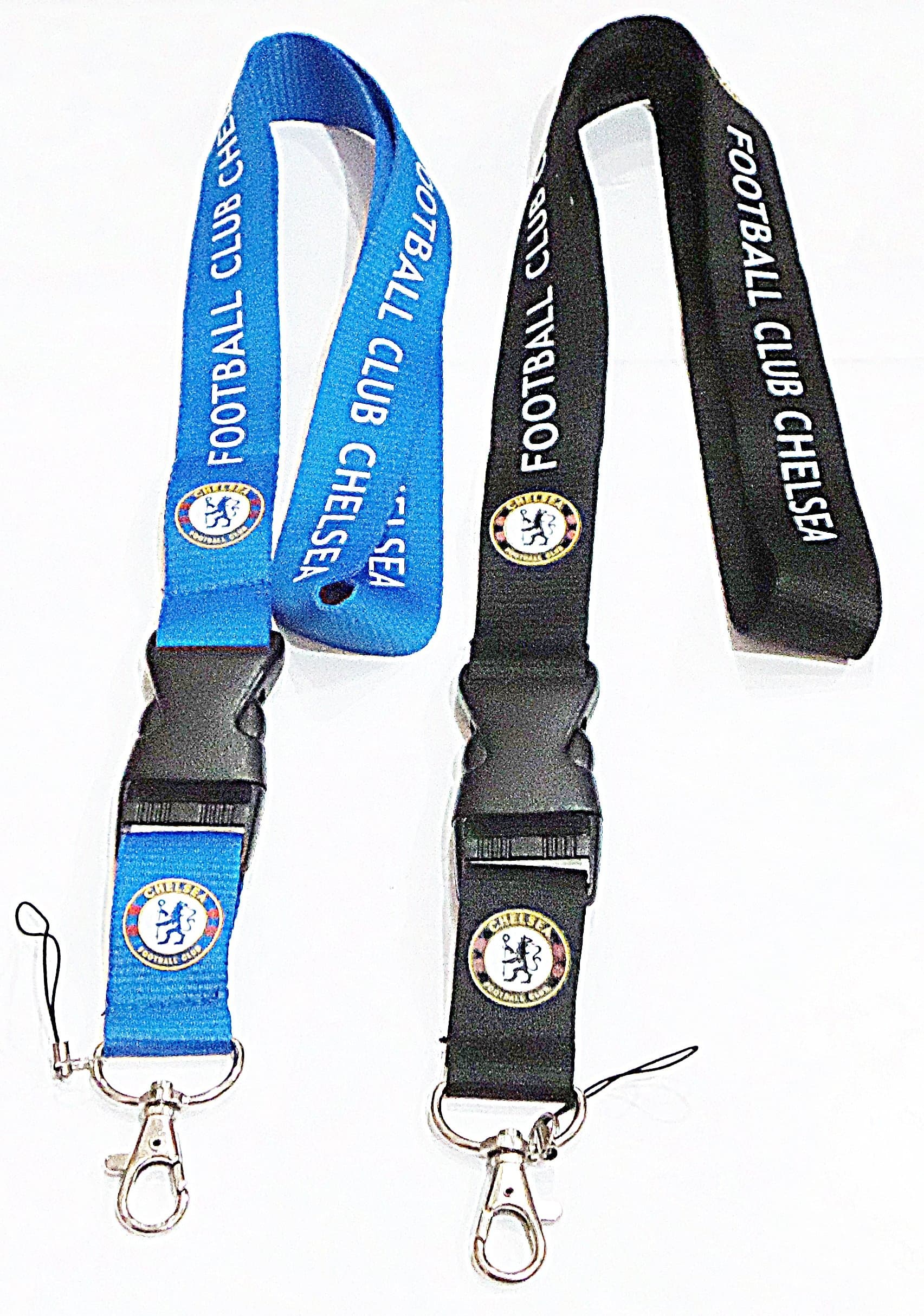 Chelsea Keychain Lanyard Combo Blue & Black