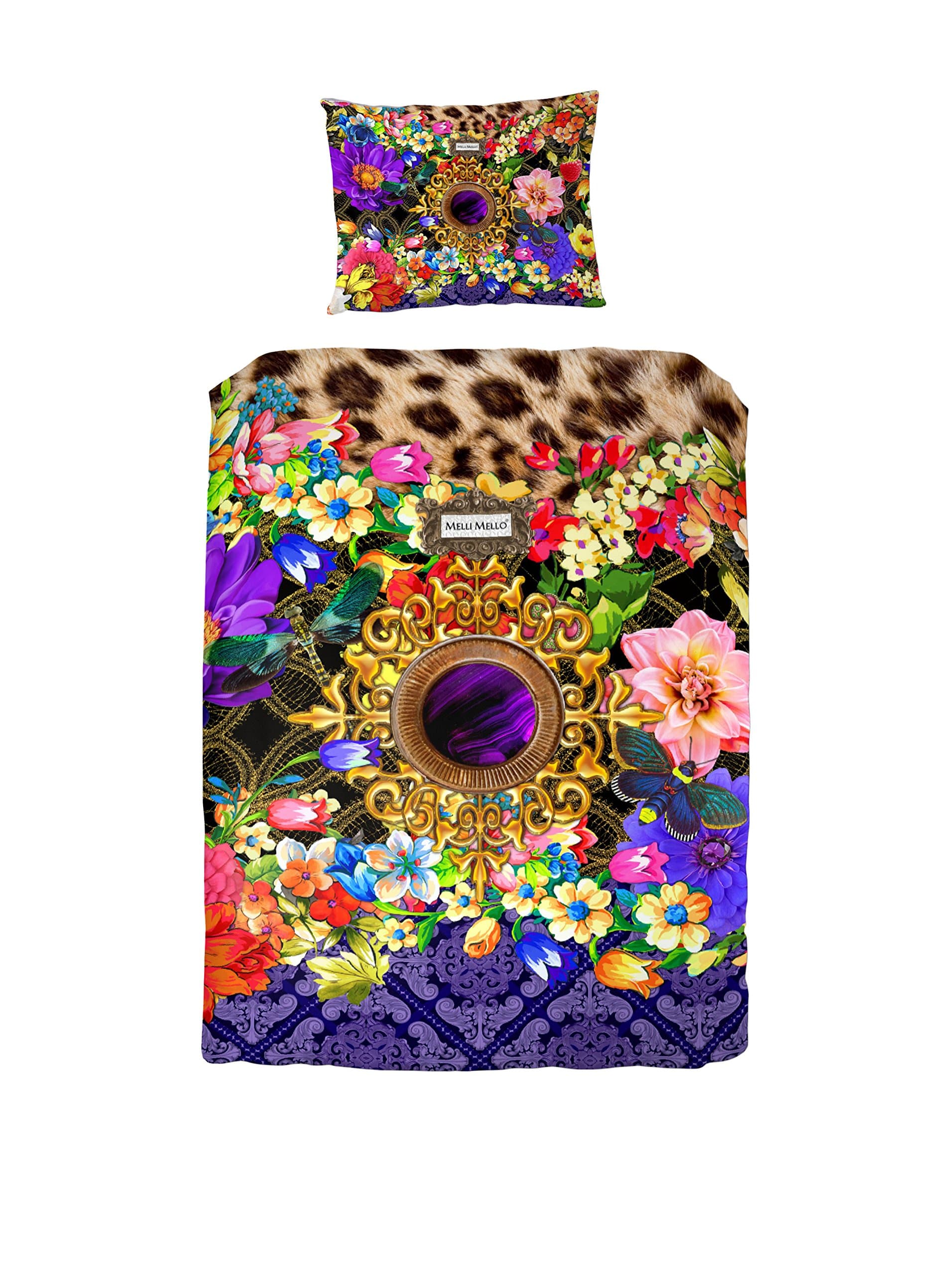 Melli Mello Duvet Cover Set Piona Multicolor Bed 80/95 (140 x 200/220 cm + 60 x 70 cm)