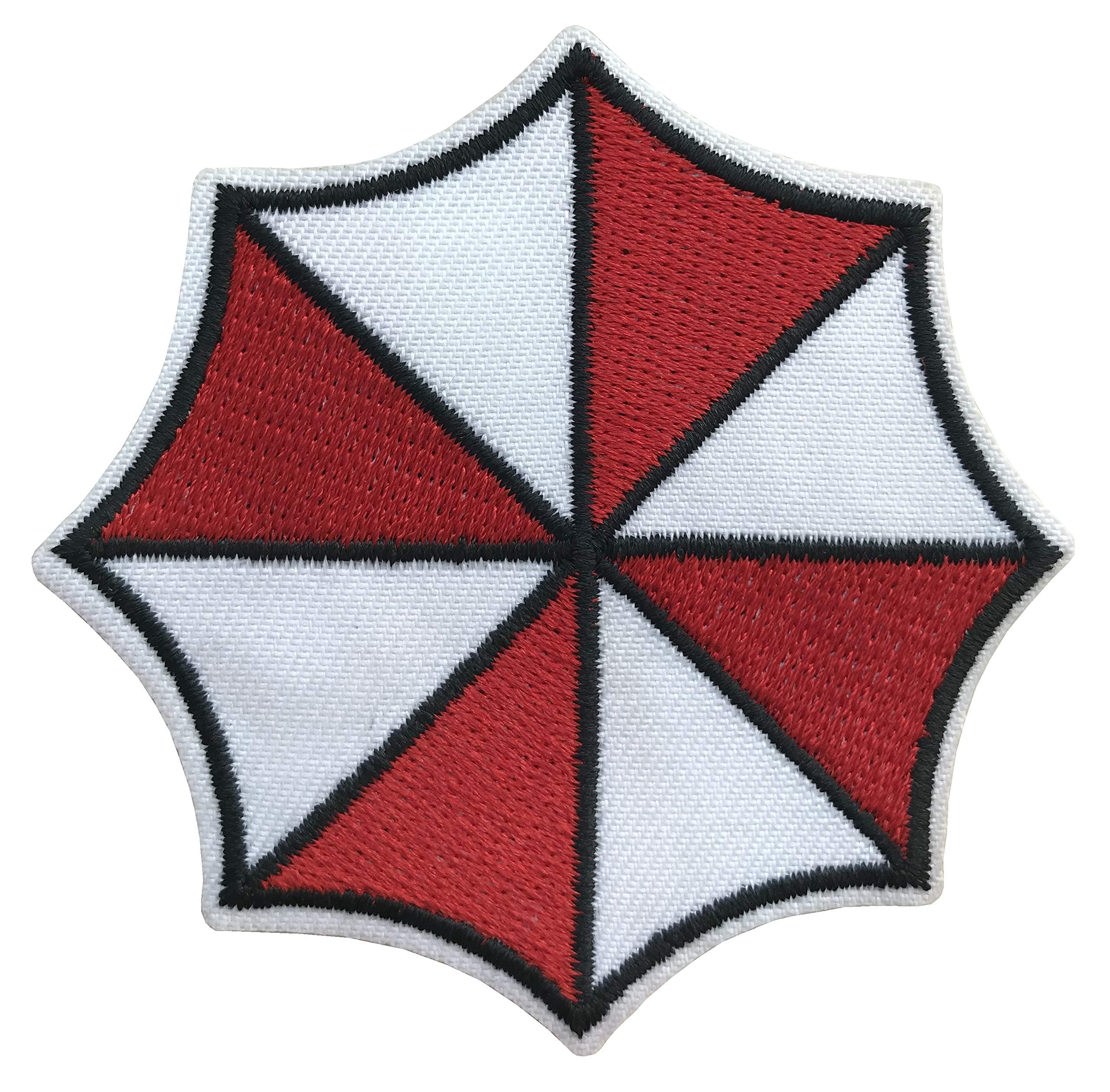 Resident Evil Small Umbrella Corporation Logo Shoulder Patch, NEW 3" Iron Sew On
