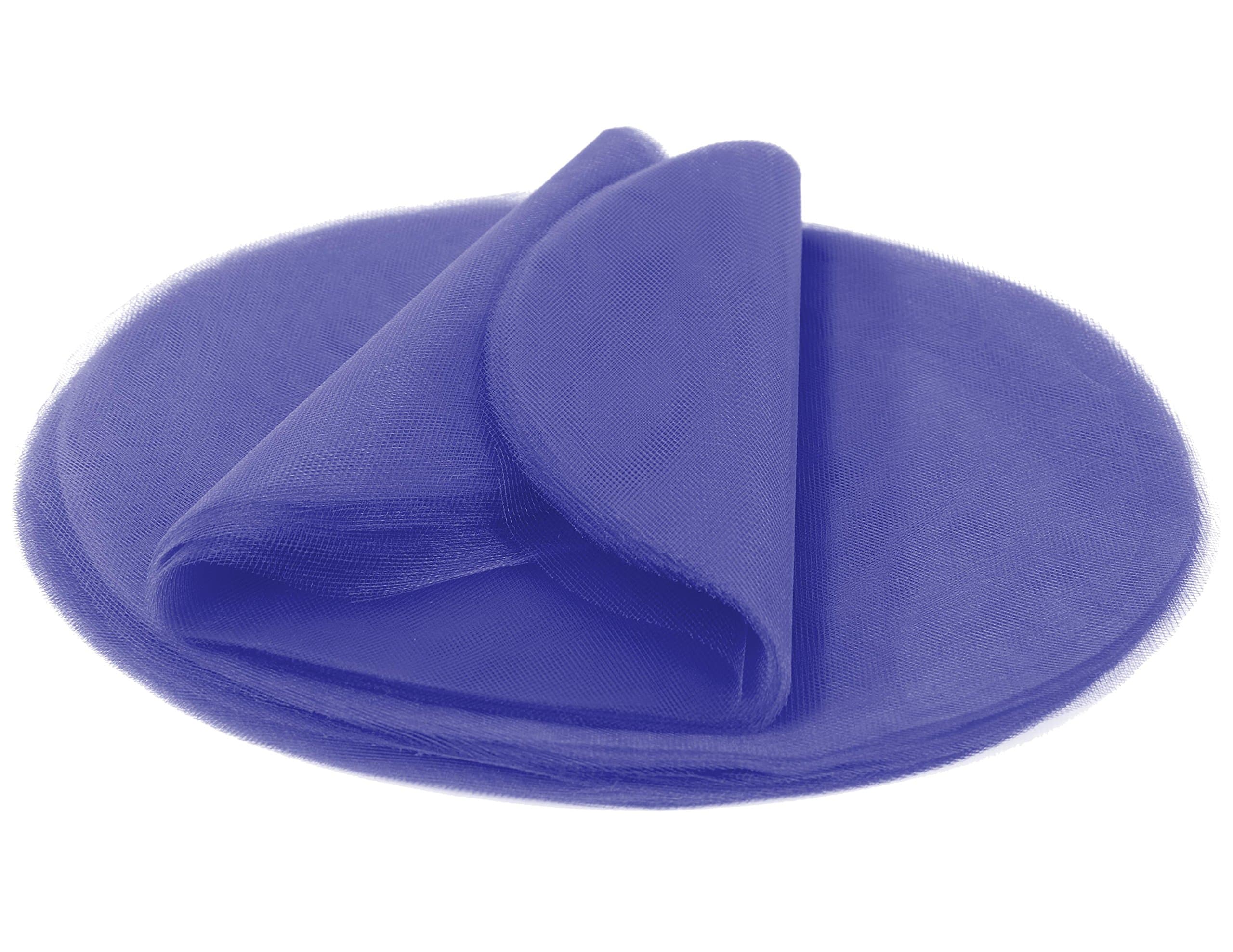 100 pc 9 inch Tulle Circle for Wedding and Craft (9 inch, Royal Blue)