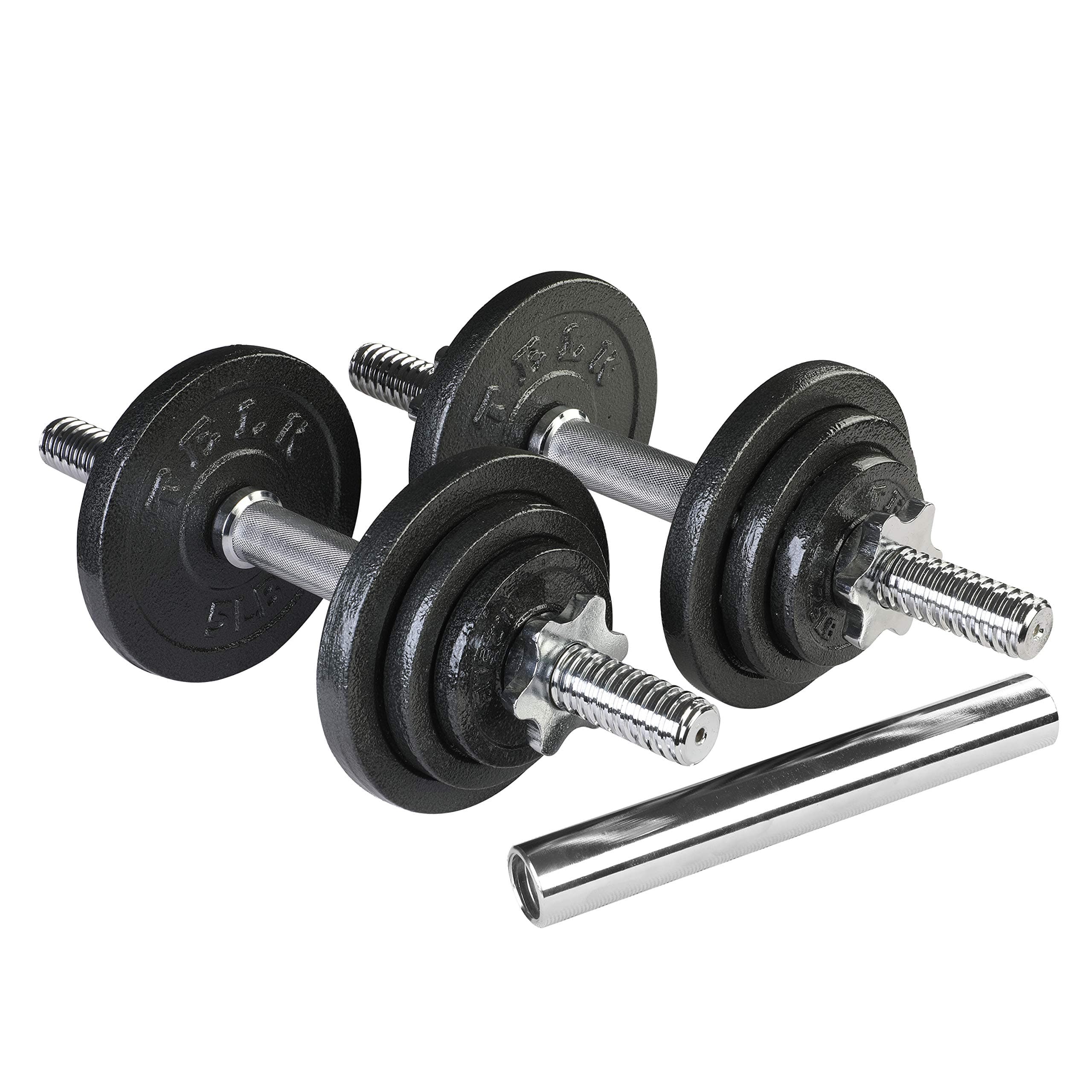 TELK Adjustable Dumbbells, Available for 45, 65, 105 and 200 lbs