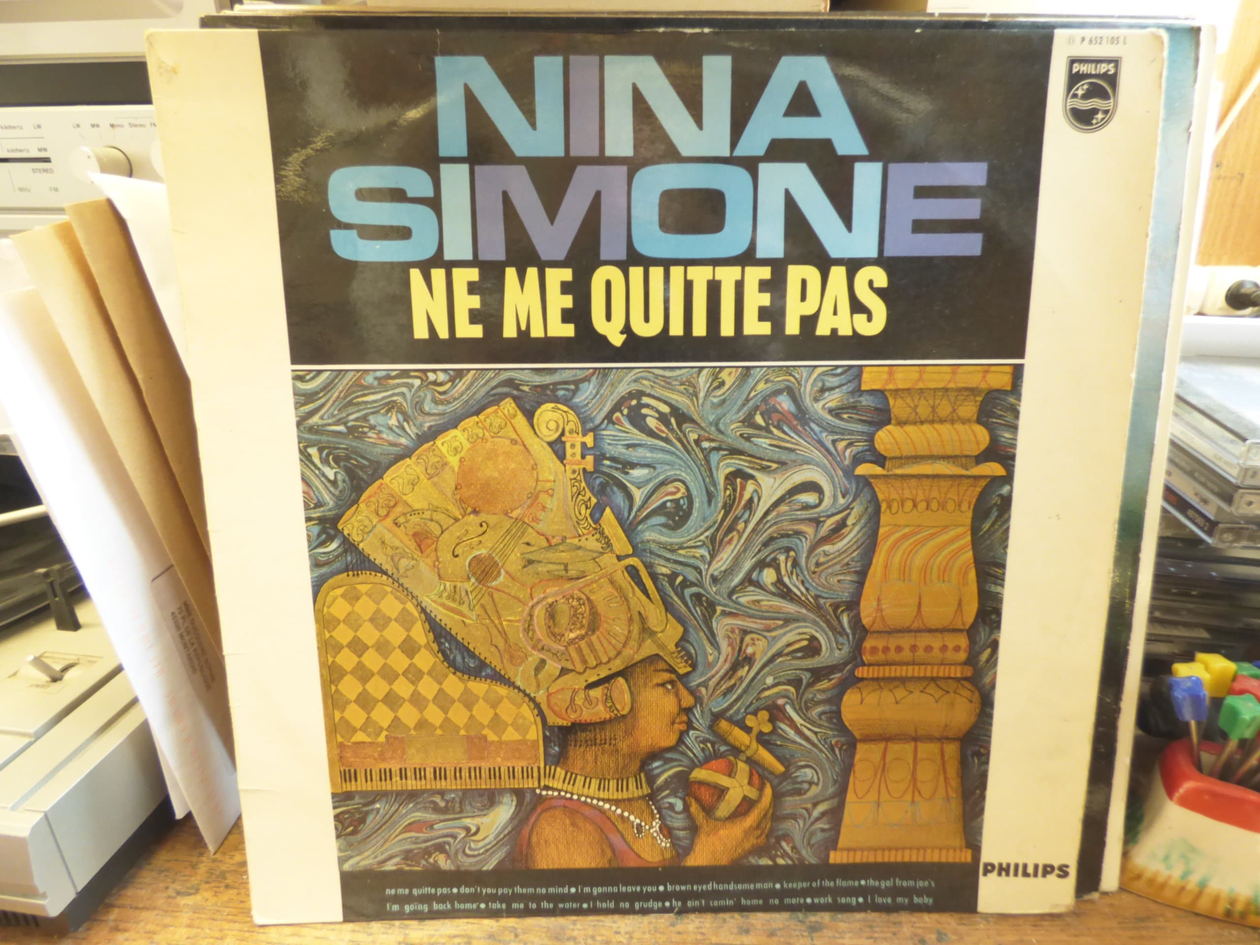 Nina Simone : ne me quitte pas - I'm going back home ... arrangements Hal Mooney - philips P652 105 L