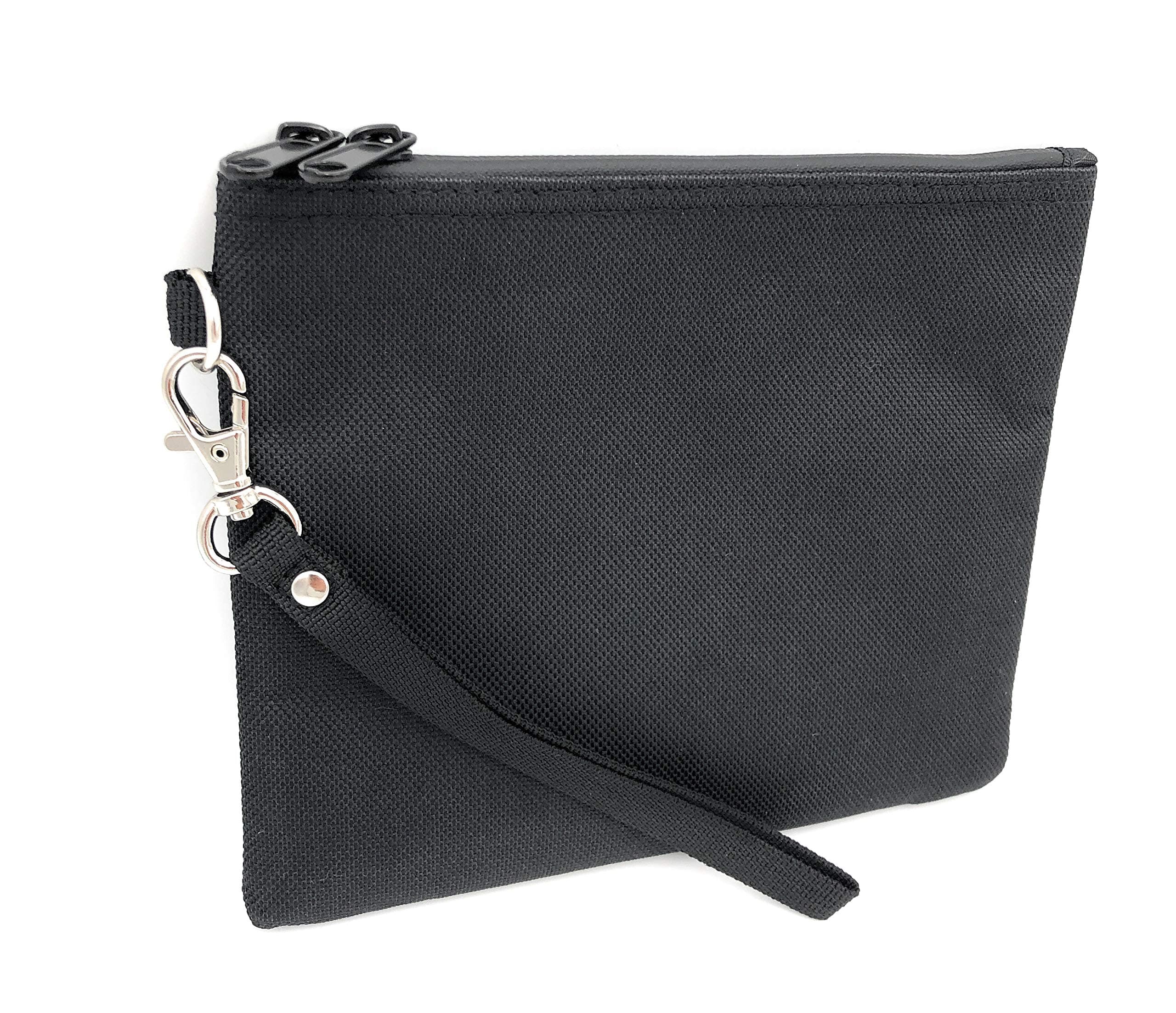 Platinum Edition Discreet Smell Proof Bag (7x6) by Inavua | Extremely Durable and Water Resistant | 2 Zippers For Convenient Padlock Use | Includes 5 (4x6) Black Smell Proof Bags