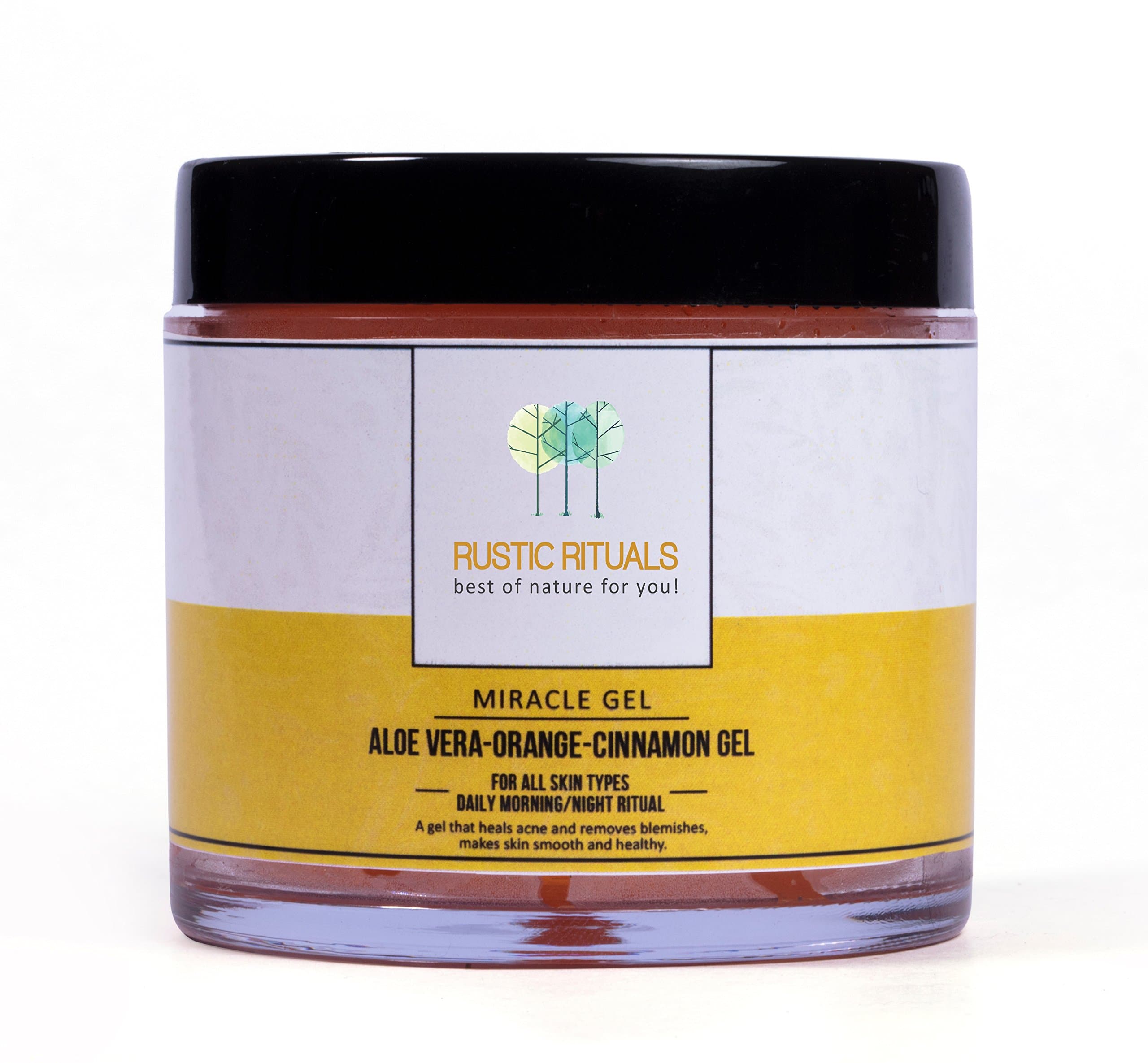 Rustic Rituals Rustic Rituals aloe Vera+Orange+Cinnamon Gel, natural mild orange, 50 g
