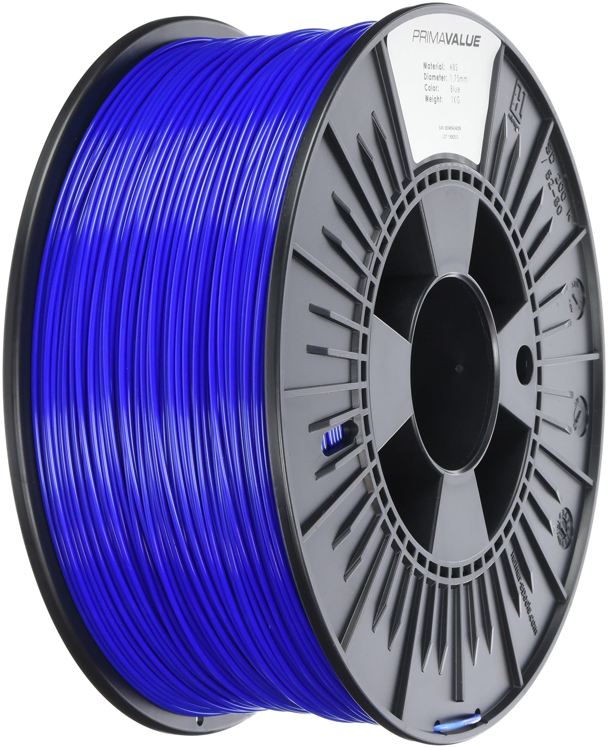 PrimaValue ABS Filament - 1.75mm - 1 kg spool - Blue