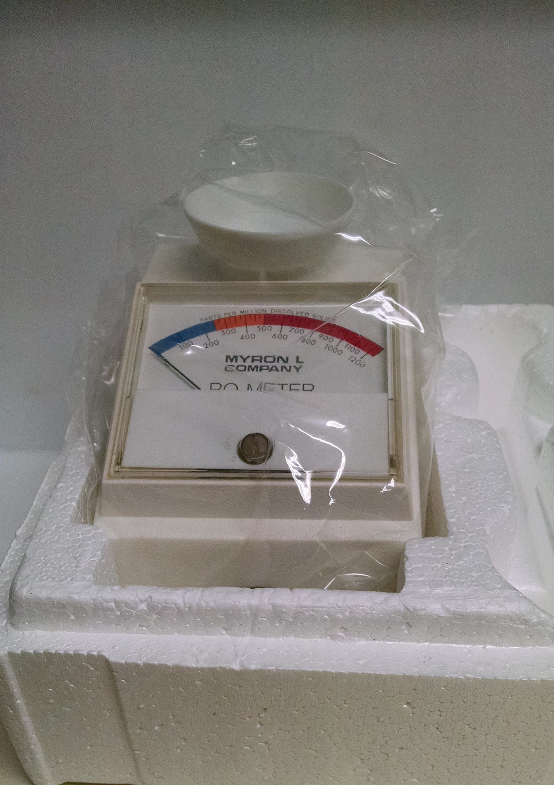 Myron L RO-1 DS Conductivity RO Meter, 0-1250 ppm with Color Band