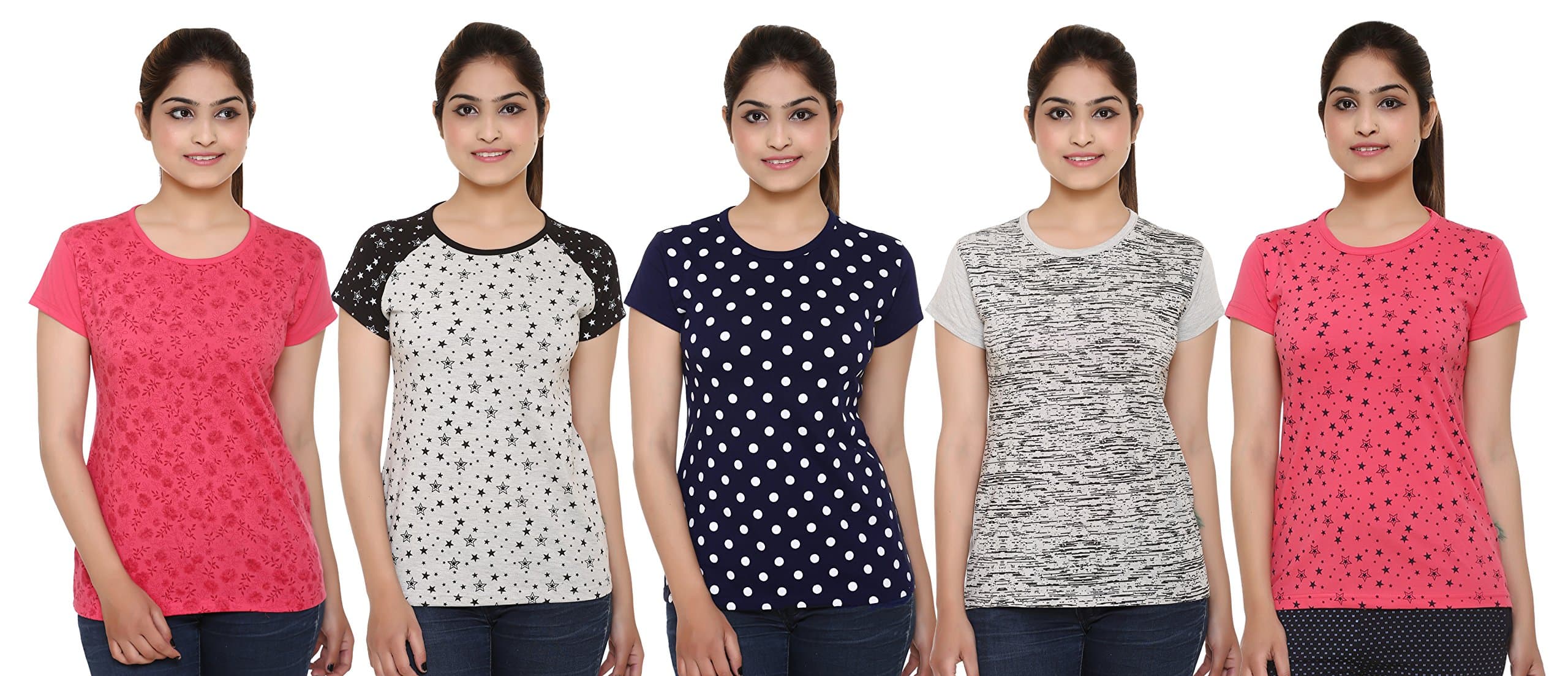 Shaun Women'S Multicolor T-Shirts