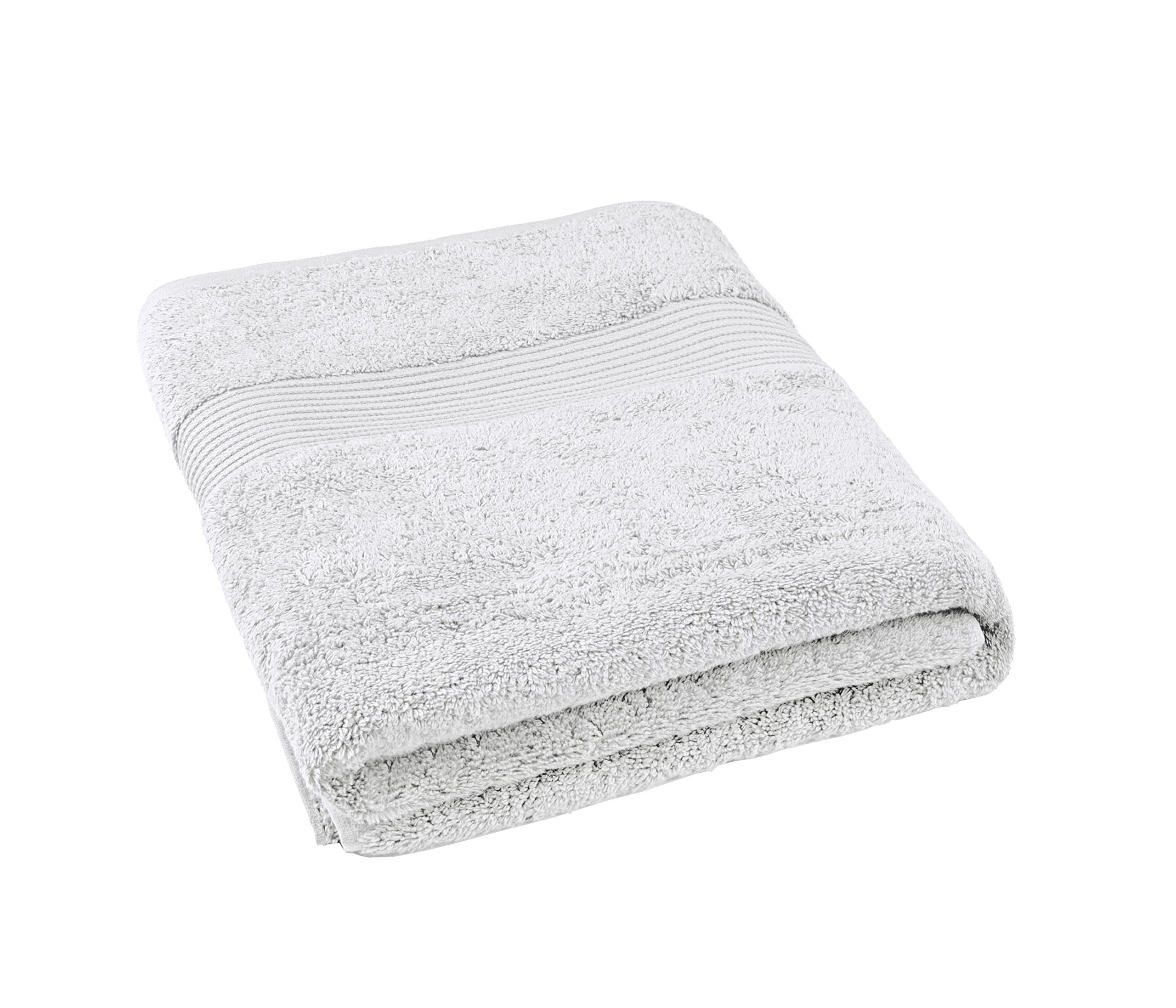 Bliss Luxury Combed Cotton Bath Towel - 34" x 56" Extra Large Premium Quality Bath Sheet - 650 GSM - Soft, Absorbent (White, 1 Pack)