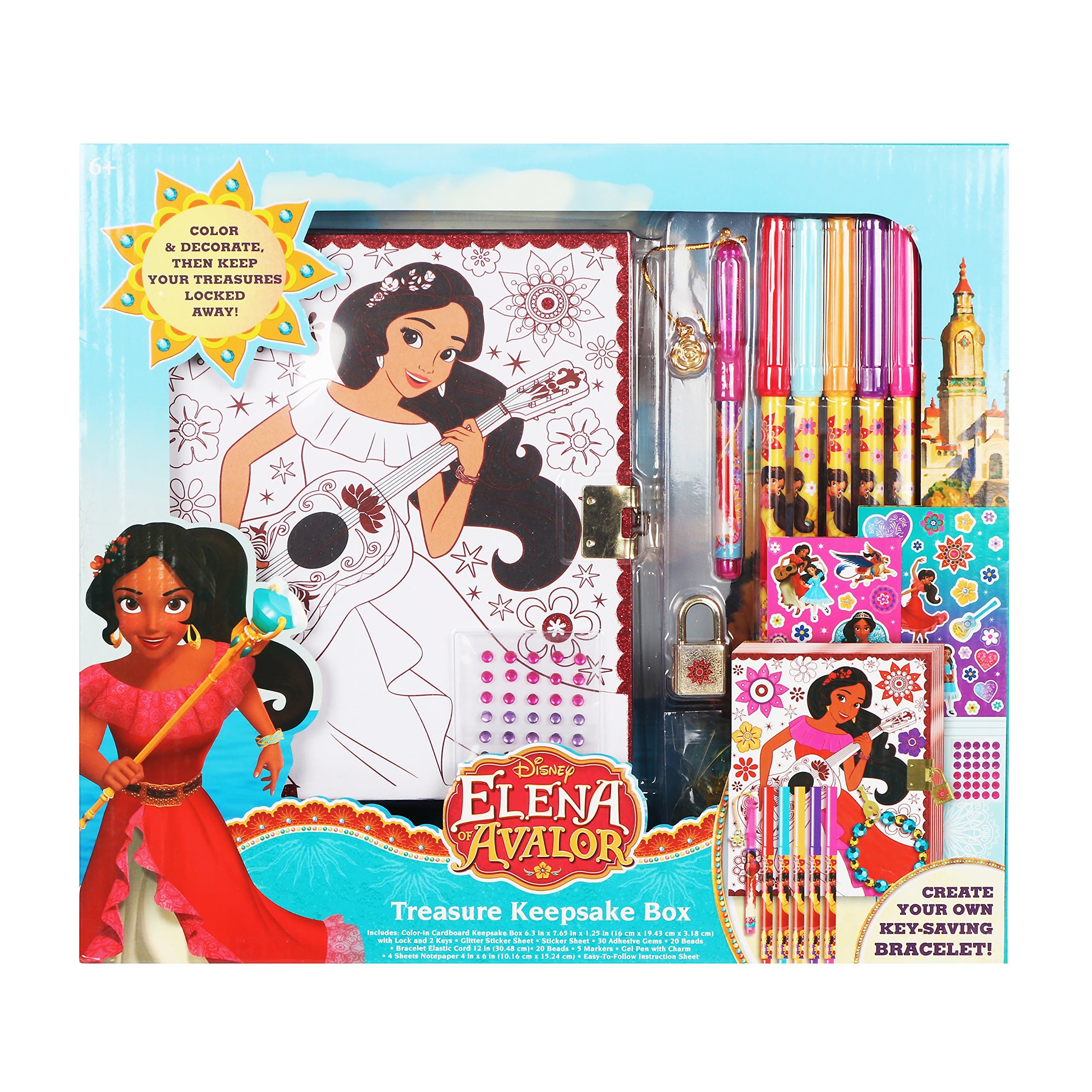 Disney Elena of Avalor Treasure Keepsake Box Set