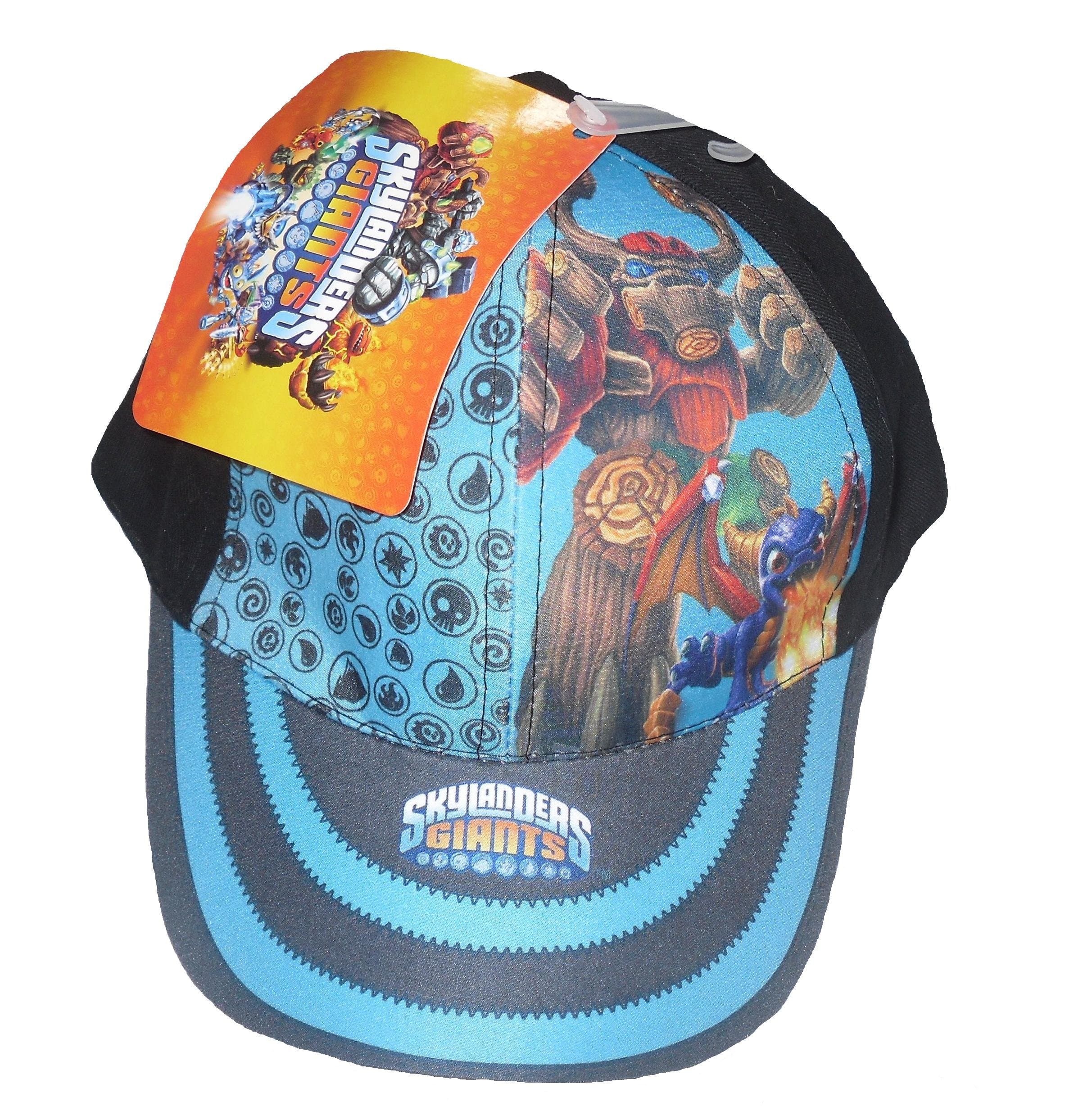 Skylander Giants Boys Baseball Cap HAT (52CM, Black)