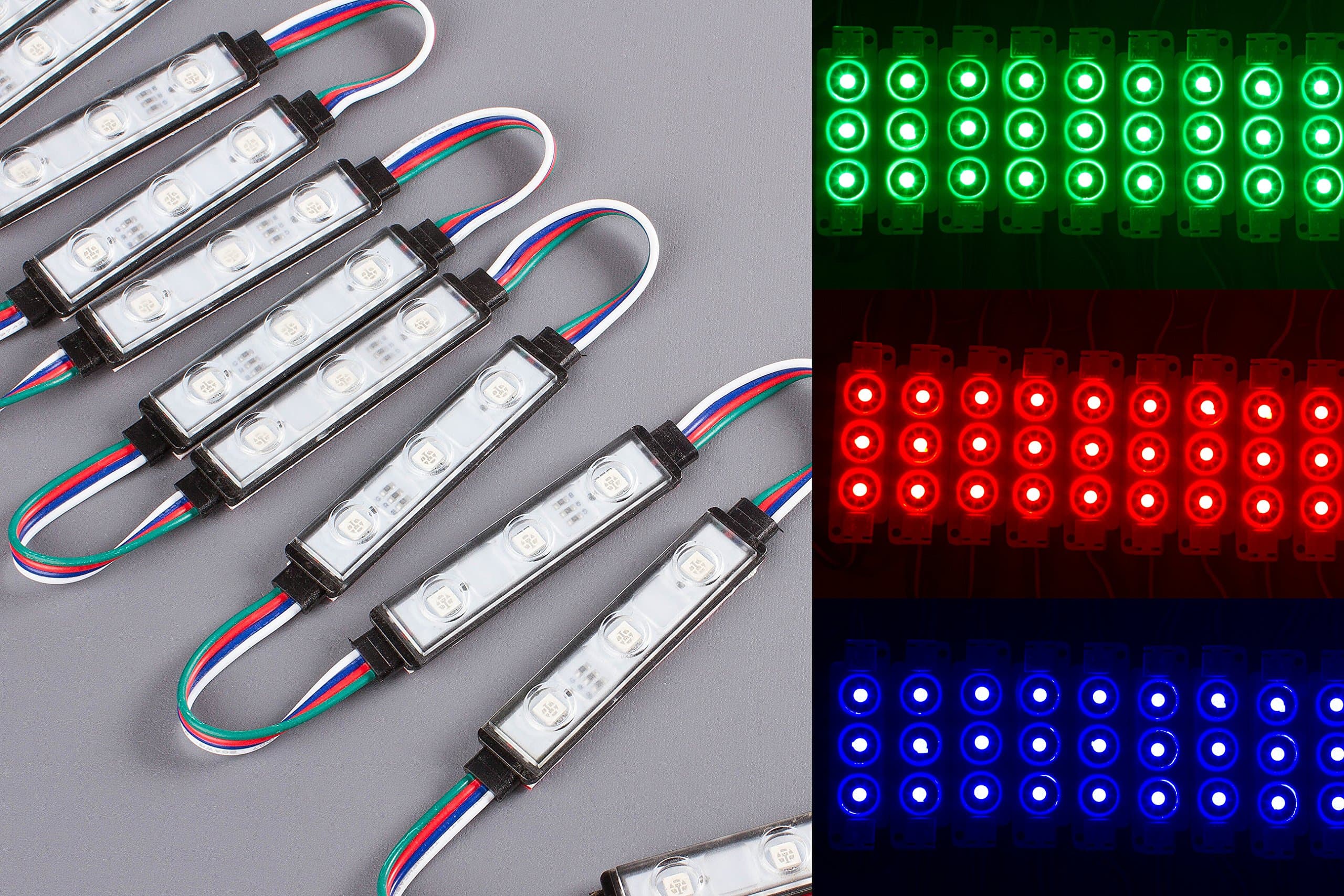 Storefront Window RGB LED light 30ft Color Change + UL Power & RGB Controller Kit