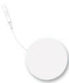 Soft-Touch Silver Electrodes tricot back (tyco gel)-2" Round qty: 10 packs of 4 electrodes/pack