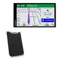 BoxWave Case for Garmin DriveSmart 61 LMT-S (Case by BoxWave) - SlipSuit, Soft Slim Neoprene Pouch Protective Case Cover for Garmin DriveSmart 61 LMT-S - Jet Black