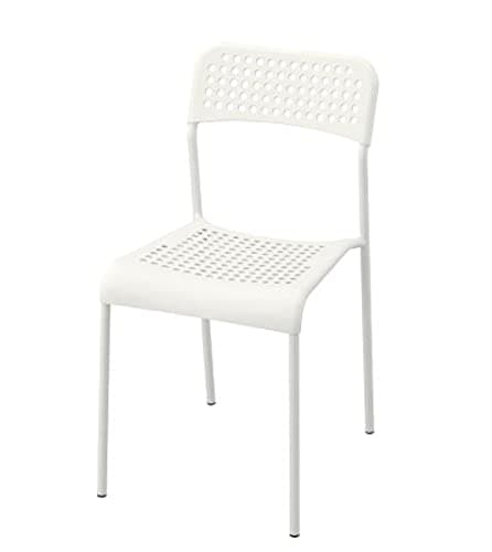 Ikea Epoxy/polyester powder Adde Chair (White) Pack of 6