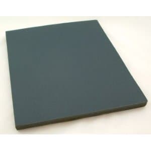 Industrial Grade 5 Pack Wet or Dry Sandpaper Sheets, Silicon Carbide, 9" By 11", 800 Grit