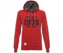 FREEDY Men's Hoodie red red Small