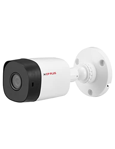 CP PLUS 5MP IR Outdoor Bullet Camera | 3.6MM Lens Up to 20M IR Distance | Max. 25fps@5MP (16:9 Video Output), White - CP-USC-TC51PL2-V3