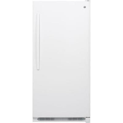 20.9 cu. ft. Manual Defrost Upright Freezer in White
