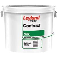 Leyland Trade Contract Silk - Brilliant White - 10L