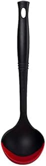 Le Creuset of America Revolution Bi-Material Ladle, Cerise (Cherry Red)