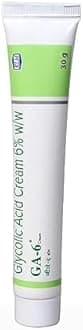 Ga-6 Unscented Cream Glycolic Acid Cream, 30 Grams