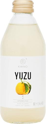 ＫＩＭＩＮＯ　ゆず　スパークリングジュース　250ml １ケース（２４本入り）