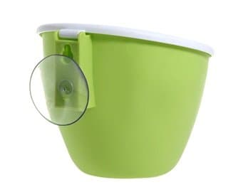 Mini Flip Lid Gadget Holder Bucket (Green)