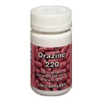 ORAZINC 220 CAPSULES Size: 100