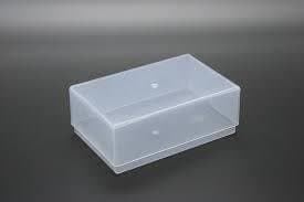 50 x Business Card Plastic Boxes / Craft Boxes - 97mm x 62mm x 36mm