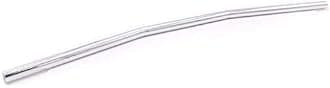 7/8" 22mm Universal Handlebar Drag Straight Bar For Honda Kawasaki Triumph Yamaha Suzuki Chopper Bobber Tracker (Chrome)