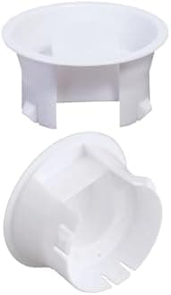 Water Pitcher Lids Glass Carafe Lids Covers Food Grade Plastic Dust Proof Splash Resistant Bottle Stoppers for Water Jug Glass Bistro Pitcher,White /2 Pieces