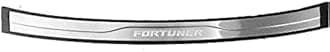 Rear Bumper Chrome Step Foot Plate in ABS, Compatible For Fortuner 2018 Models