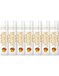 Naturistick Natural Beeswax Lip Balm 7-Pack | Mango | Standard 0.15 oz Tubes
