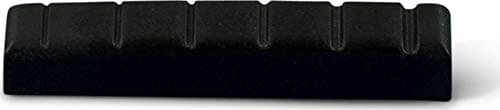 USA Made Slotted 43mm (e.g. PRS SE) Nut Black TN-NUT-007-B1