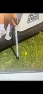 NO TARIFFS. Made in Iowa USA.-27 INCH-Double Headed-Golf Ball Scramble Pick UP Stick from The Golf CART. Great PRIZES for Scramble Play. Works Better Than A Suction Cup.