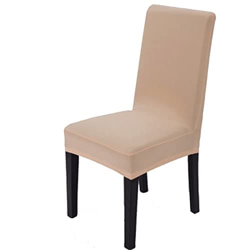 LC&YZQ Spandex Dining Chair Covers, Modern Stretch Removable Washable Spandex Slipcovers For High Chairs 1/4/6 PCs Chair Protective Covers,a,2pcs