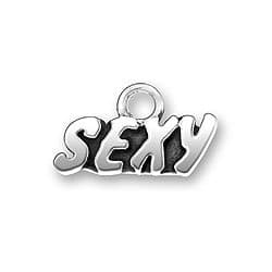Sexy Sterling Silver Charm