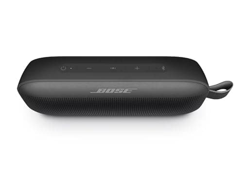 Bose SoundLink Flex Bluetooth Portable Speaker, Wireless Waterproof Speaker for Outdoor Travel-Black