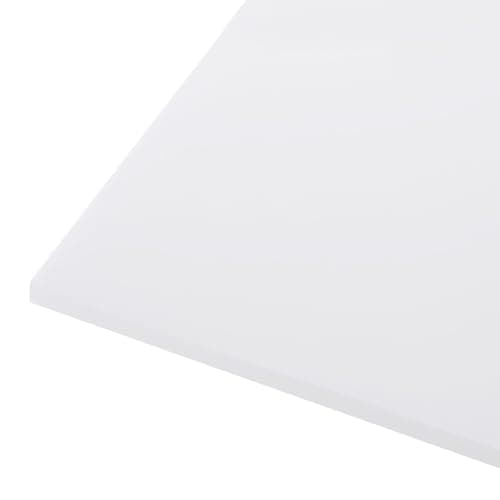 610 x 610 x 6mm HDPE Plastic Sheet, High Density Polyethylene Sheet Cutting Board White Solid Block, [for Marine, DIY, Home Floor]