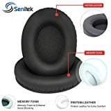 Studio (1st Gen) Memory Foam Ear Cover Protein Leather Ear Cushion Replacement Parts Earpads for Beats Studio Earpad Over-Ear Headphone Ear Cups - Black