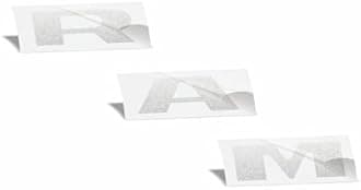 Reflective Concepts RAM Grille Emblem Overlay Decal 2019-2024 Ram 1500, NOT for Classic or TRX (Color: Silver Metallic)
