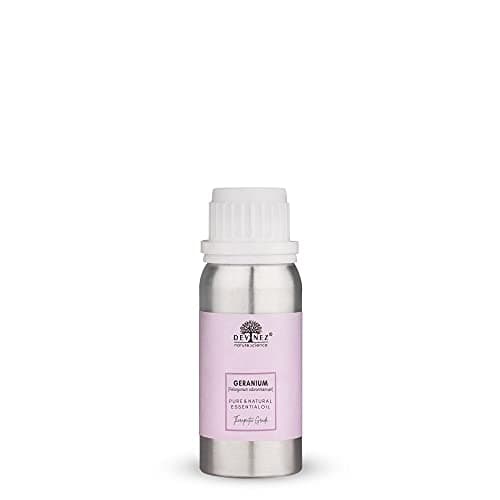 Devinez Geranium Essential Oil, 100% Pure, Natural & Undiluted, Natural Plant Extract for Radiant Skin, Relieving Acne, 250ml