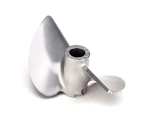 RC Boat 2 blade Metal propeller prop 4mm Diameter P1.4 40mm -Left