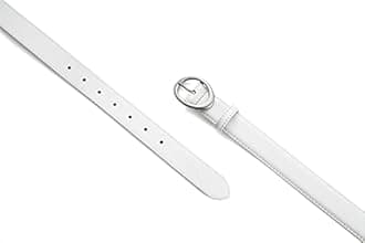 Womens Belt - CR Leather Belt Women Casual for Jeans Pants Dress - Belts with Gold Buckle for Women Fashion