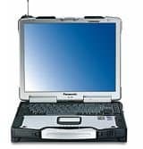 Cost new £3999, now just £499.99! Windows XP Refurbished FULLY ruggardised Panasonic Toughbook CF-29 Pentium M Centrino laptop. Intel Centrino 1.6GHz processor, 1GB of RAM, 80GB Hard drive, WIFI, DVD, RS232 serial port, 13.1" Touchscreen daylight readable display, Windows XP Professional, 2 x USB ports, etc. Comes with 2 year warranty.