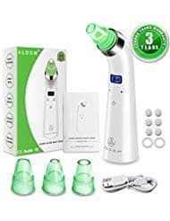 Blackhead Remover Vacuum - Electric Pore Vacuum Cleaner Blackhead Extractor Tool Device Comedo Removal Suction Beauty Device with LED Display for Facial Skin Treatment